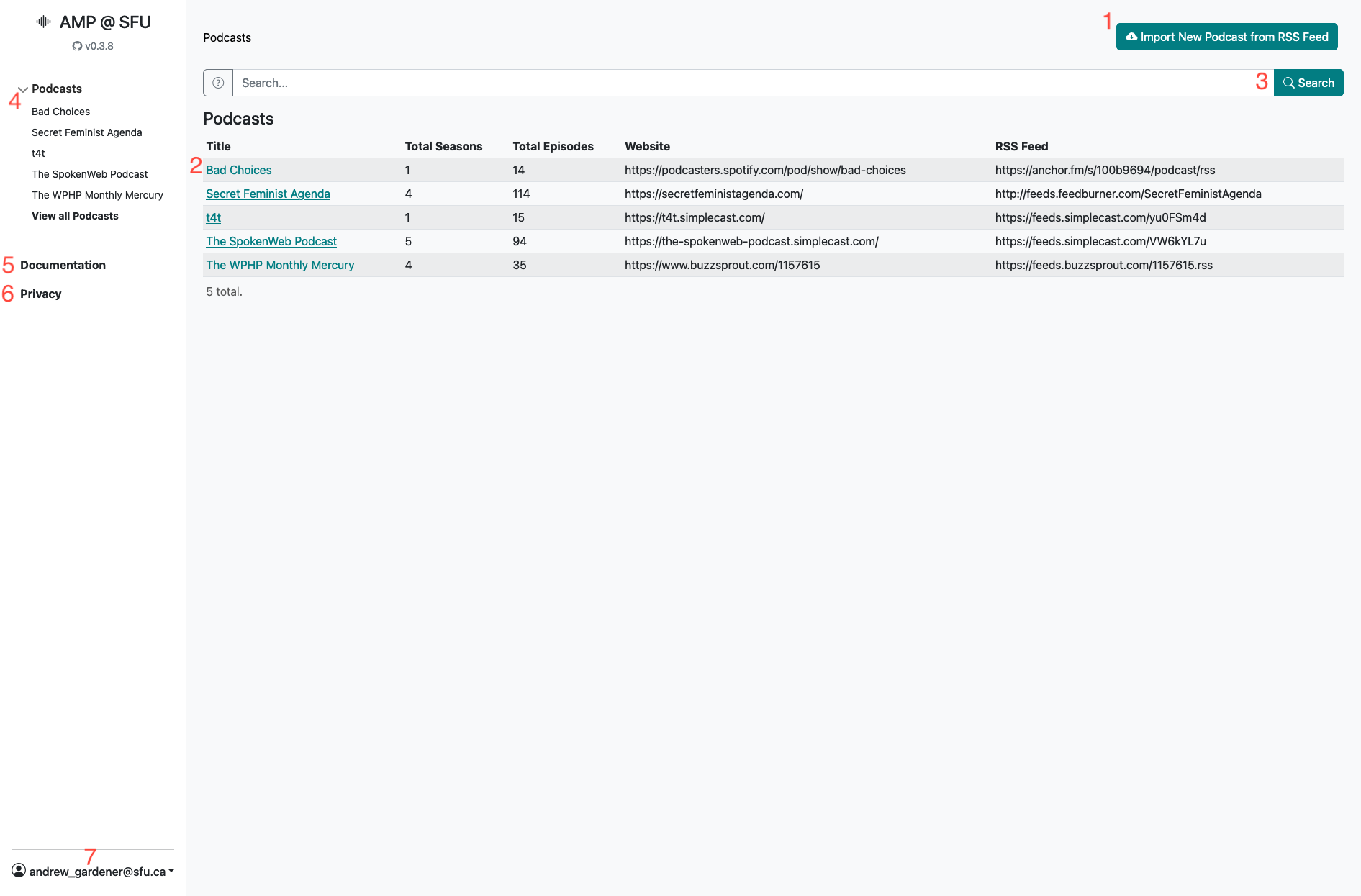 homepage